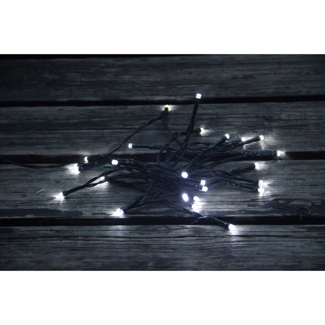 960087 25 LEDS SOLAR PANEL OUTDOOR STRING LIGHTS
