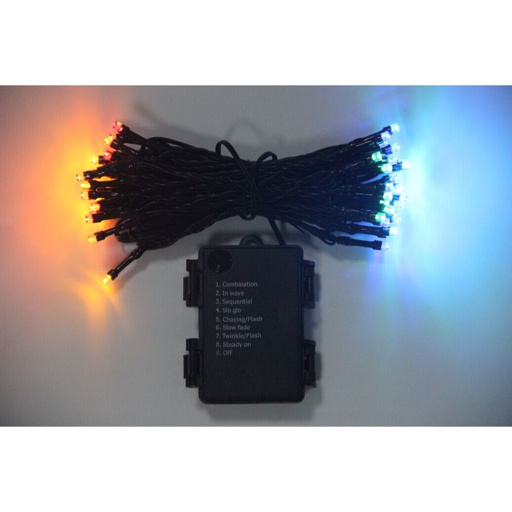 960102CC 50 LEDS OUTDOOR COLORFUL STRING LIGHTS