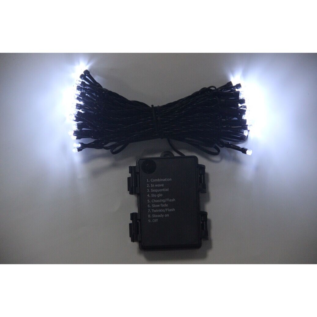 960102WH 50 LEDS COLD WHITE OUTDOOR STRING LIGHTS