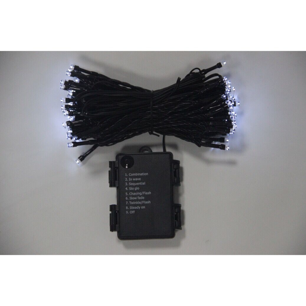 960103WH 100 LEDS COLD WHITE OUTDOOR STRING LIGHTS