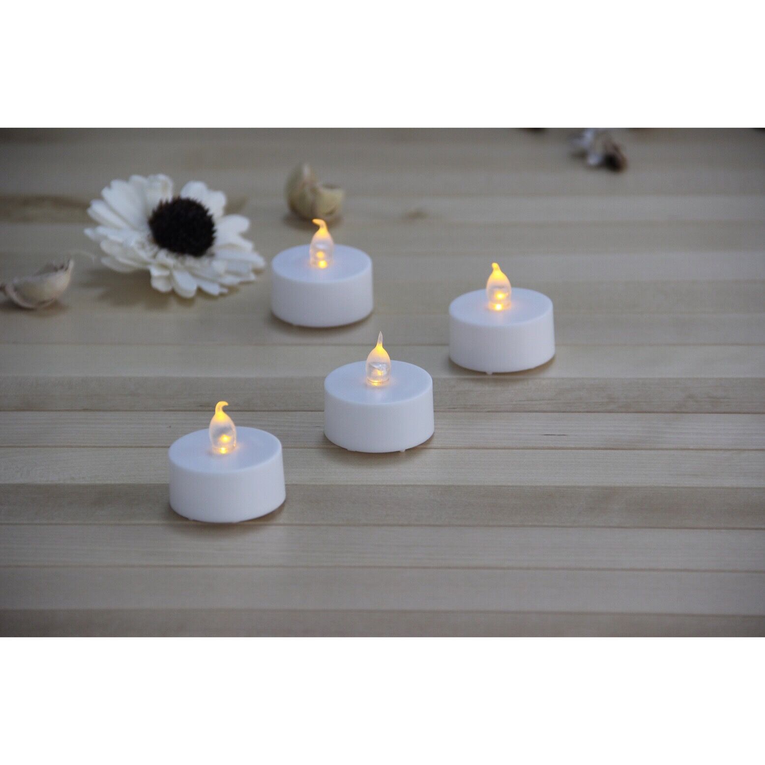 71040001 SET OF 4 FLAMELESS LED TEALIGHT