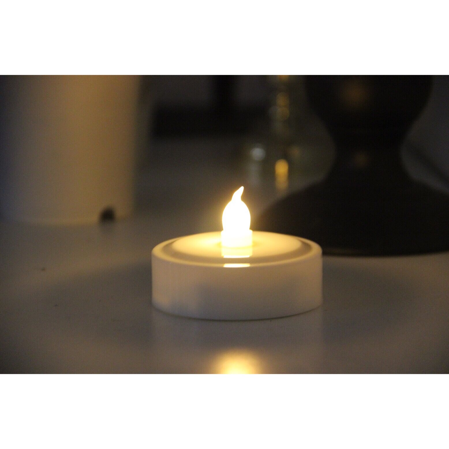 73010001 PLASTIC FLAMELESS LED TEALIGHT