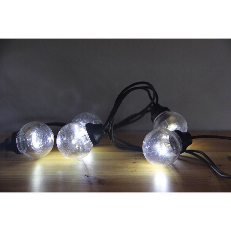 960169 20 LED GLOBE CONNECTABLE STRING LIGHT