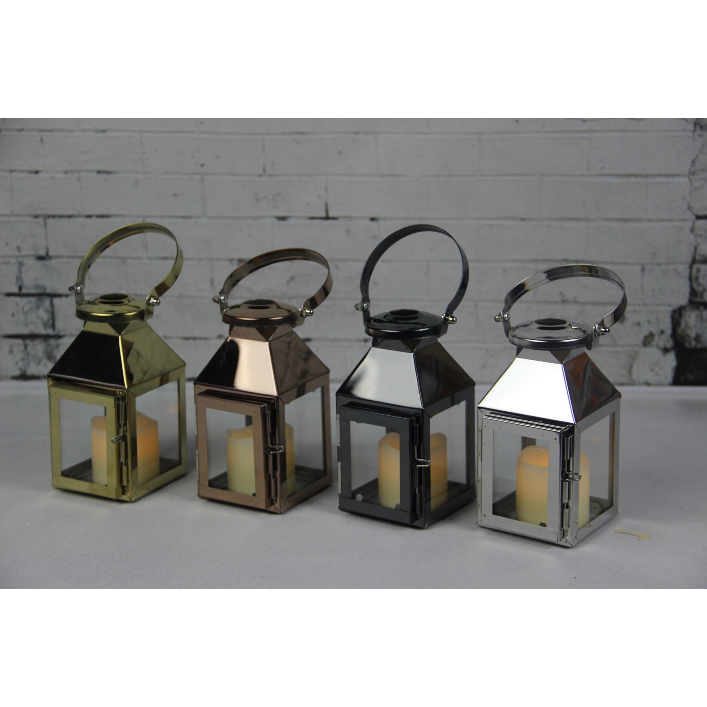 Thumbnail image for910315 MINI STAINLESS STEEL LANTERN: 