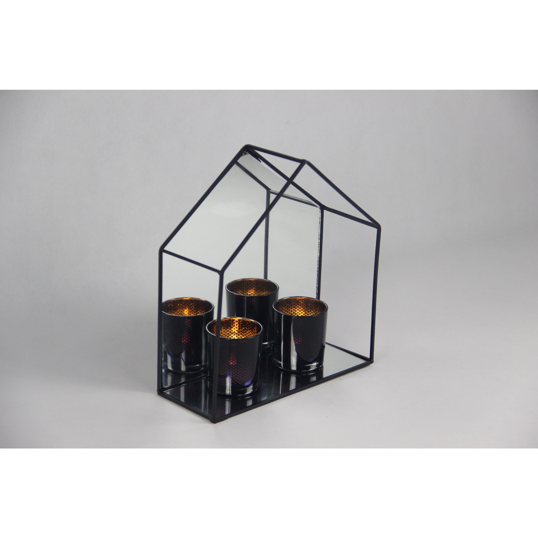 910261M HOUSE SHAPE METAL WIRE DECORATION-M